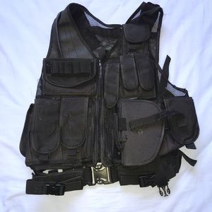 Black Tactical Vest